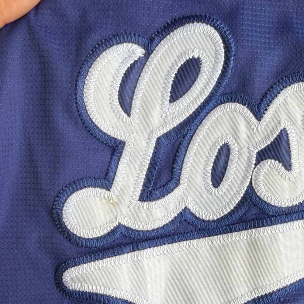Los Angeles LA John Son Super Heavyweight Blue Jacket - Picture 3 of 8